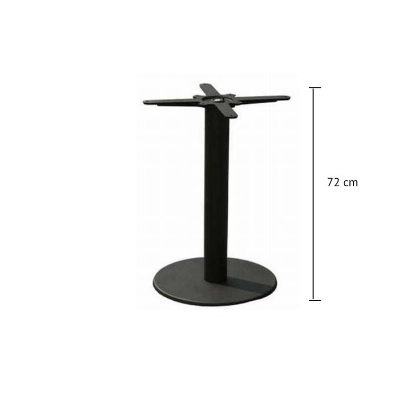 Pied de table en fonte rond TG-400-F (haut. 72cm)