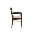 Chaise en bois rembourre SIRVA-472-P-A