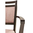 Chaise en bois rembourre SIRVA-472-P-A