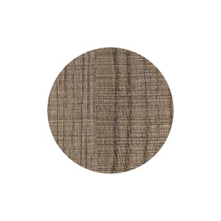 Plateau de table rond Chne Cappuccino Ep 50mm configurable