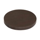 Plateau de table rond Htre naturel Ep 25mm configurable