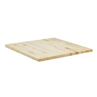 Plateau de table rectangulaire paisseur 40mm Erable...