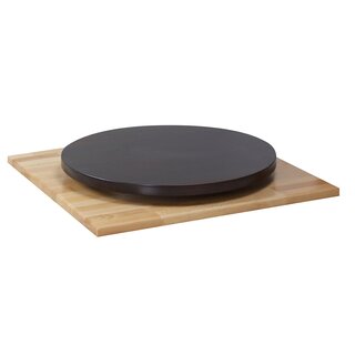 Plateau de table carr Htre lamell coll Ep. 26mm...