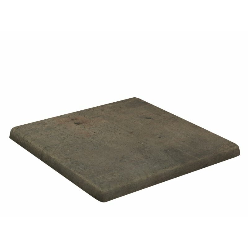 Plateau de table ROND TOPALIT dcor Concrete Diamtre 70cm