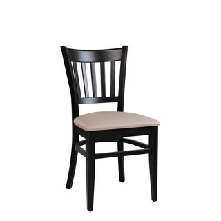 Chaise en bois assise rembourre LADIS - P