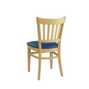 Chaise en bois assise rembourre LADIS - P