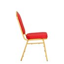 Chaise de banquet acier rembourre ALBIN 03