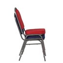Chaise de banquet acier rembourre ALBIN 03