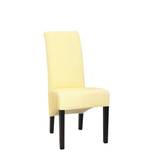 Chaise en bois rembourre LEONA