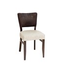 Chaise en bois rembourre AKINA-100 configurable