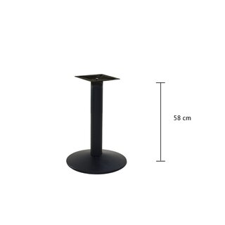 Pied de table basse rond conique en fonte KONTI-C-400...