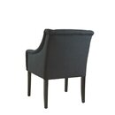 Chaise en bois rembourre capitonne KAVIRA-A