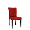 Chaise en bois rembourre capitonne GARY-3