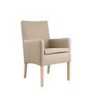 Chaise en bois rembourre JAMES