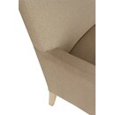 Chaise en bois rembourre JAMES