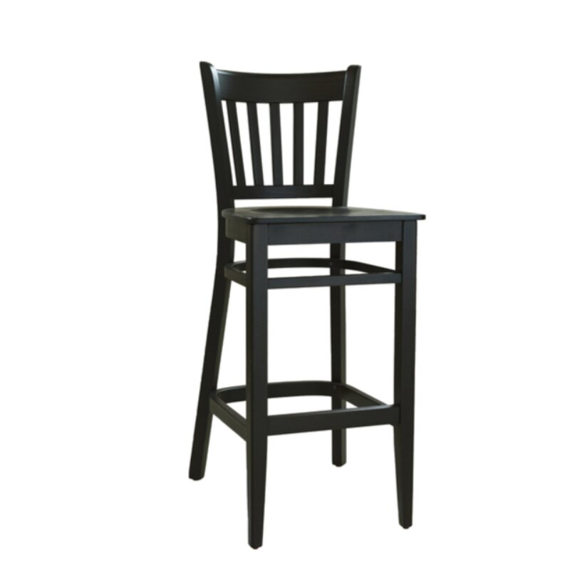 Chaise de bar en bois LADIS B