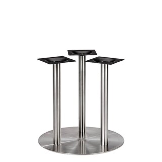 Pied de table inox bross rond grand diamtre TG-800-E...