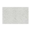 Plateau bureau White marble Herringbone Ep 39mm