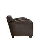 Fauteuil TONGA  Blanc Simili-cuir