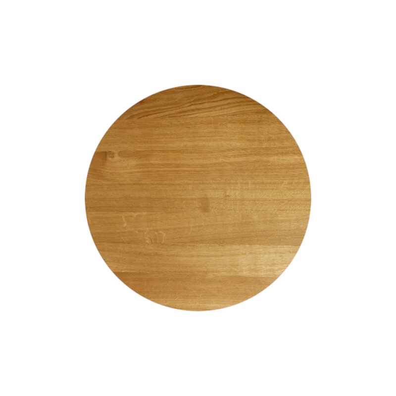 Plateau de table chne massif  Ep 40mm Configurable 60 x 60cm