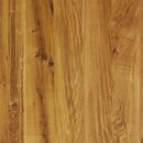 Plateau de table chne massif fum 70x70cm Ep 30mm