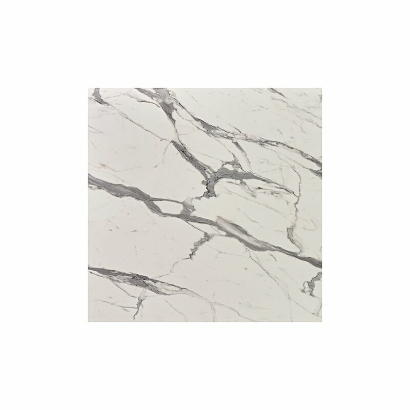 Plateau de table Statuario 70x70cm Ep 10mm