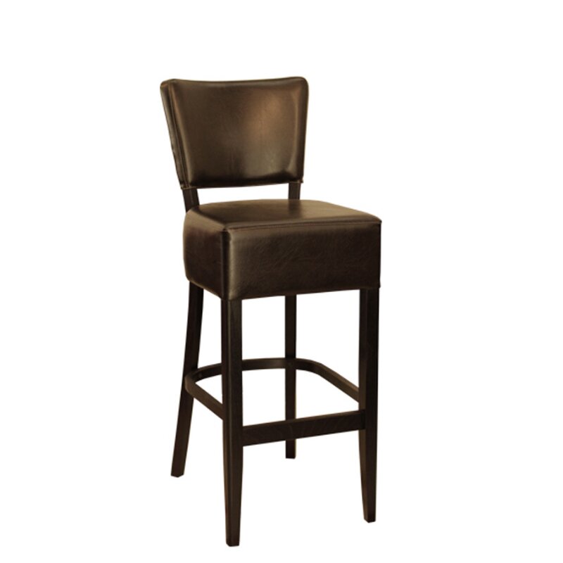 Chaise de bar brun antique AKINA B ST