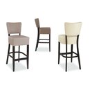 Chaise de bar noir AKINA B ST