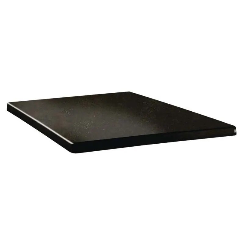 Plateau de table TOPALIT dcor Noir 60x60cm