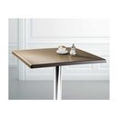Plateau de table TOPALIT dcor Noir 60x60cm