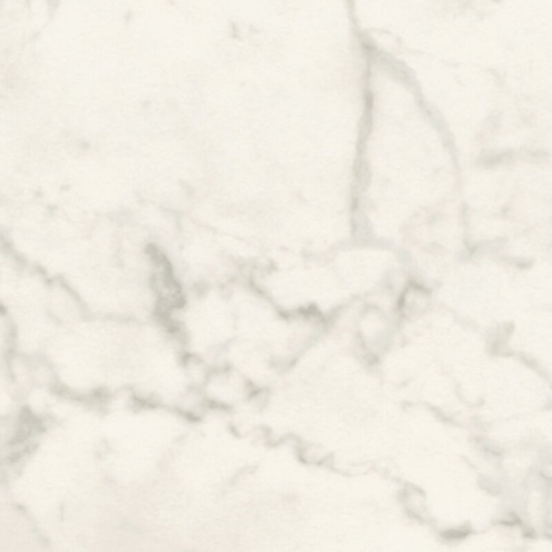 Plateau de table TOPALIT dcor Marbre de Gne Blanc diam. 60cm